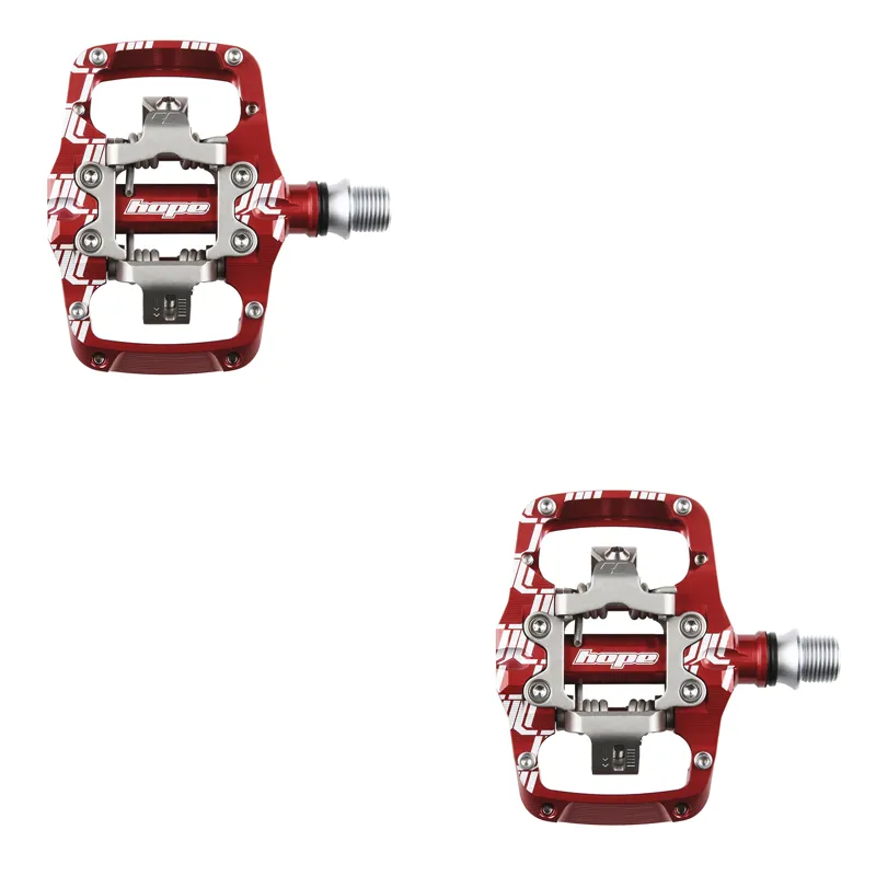 Hope Union TC Pedals - Pair - Red
